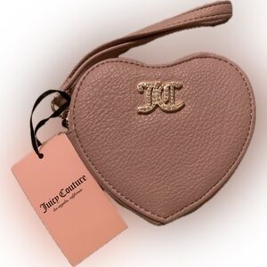 Juicy Couture Pink Heart Wristlet *TAG IS NOT ATTACHED*